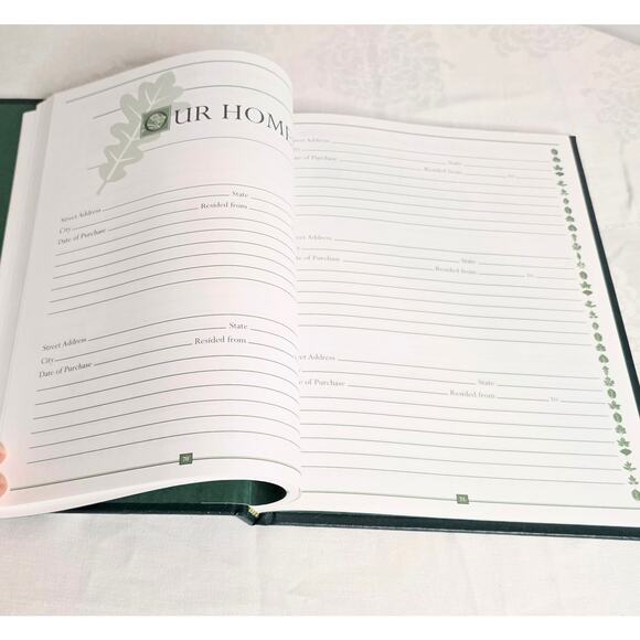 Vtg Our Family Tree A History of Our Family Book by Poplar Books 1977 Hardcover - Picture 3 of 6